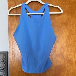 all in motion Blue Racerback Tank Top